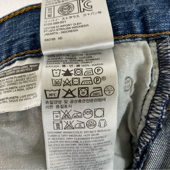 Levi’s Jeans Men’s 569 Straight Leg Loose Fit 5 Pocket Cotton Denim 36x34 STAINS - Picture 14 of 15